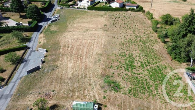 Terrain &agrave; vendre - 1593 m2 - St Didier Sur Beaujeu - 69 - RHONE-ALPES