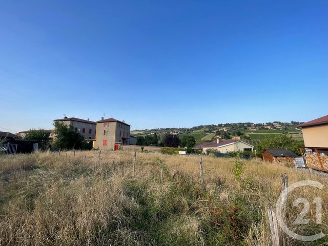 Terrain à vendre - 532 m2 - Val D Oingt - 69 - RHONE-ALPES